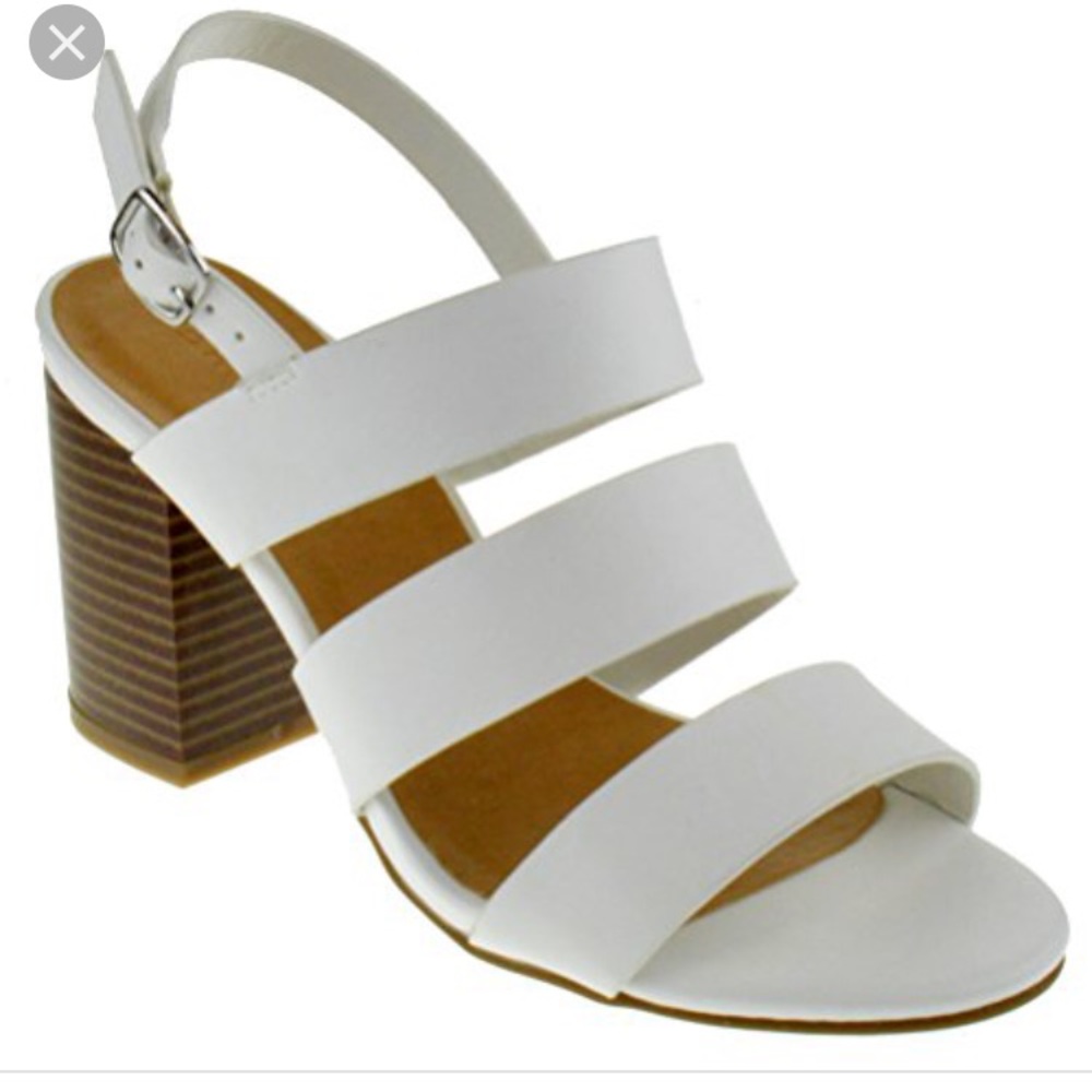 Bamboo Taste 12S  white heels